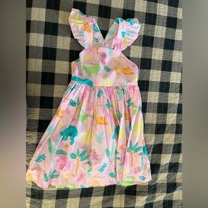 Eleanor Rose Pink Animal Dress